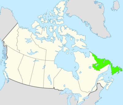 Phone numbers of the state Newfoundland and Labrador, Canada