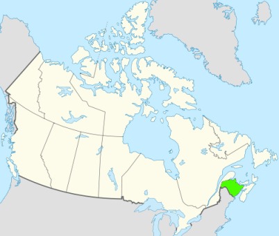 Phone numbers of the state New Brunswick, Canada